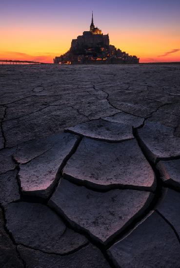 Le Mont Saint Michel - Sunset