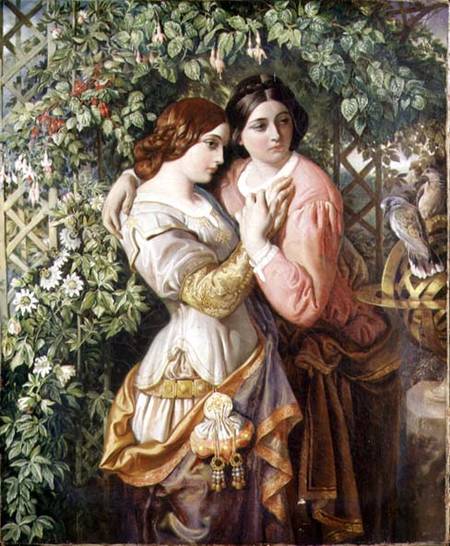 Rosalind and Celia from Daniel Maclise