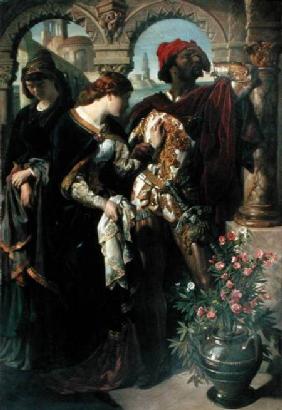 Othello, Desdemona and Emilia