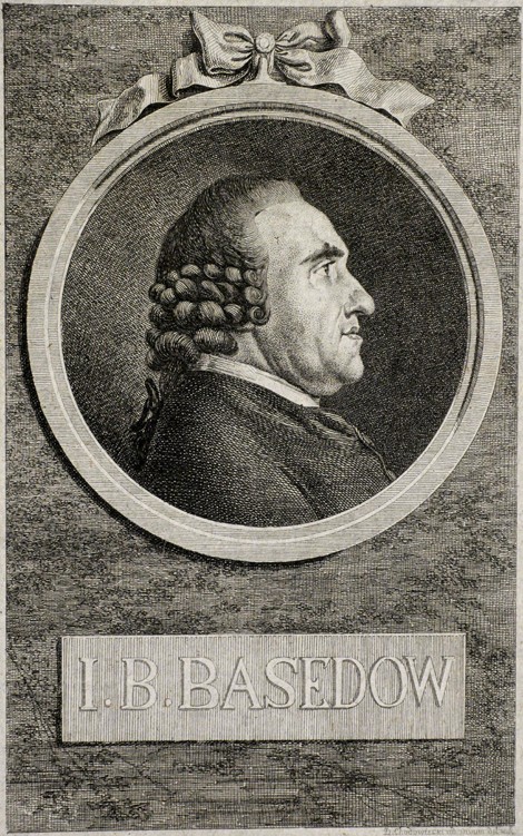 Johann Bernhard Basedow (1724-1790) from Daniel Nikolaus Chodowiecki