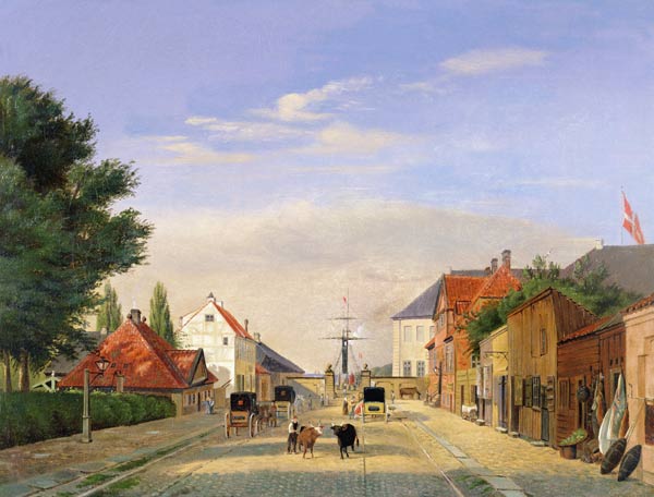 Street Scene from Danish School