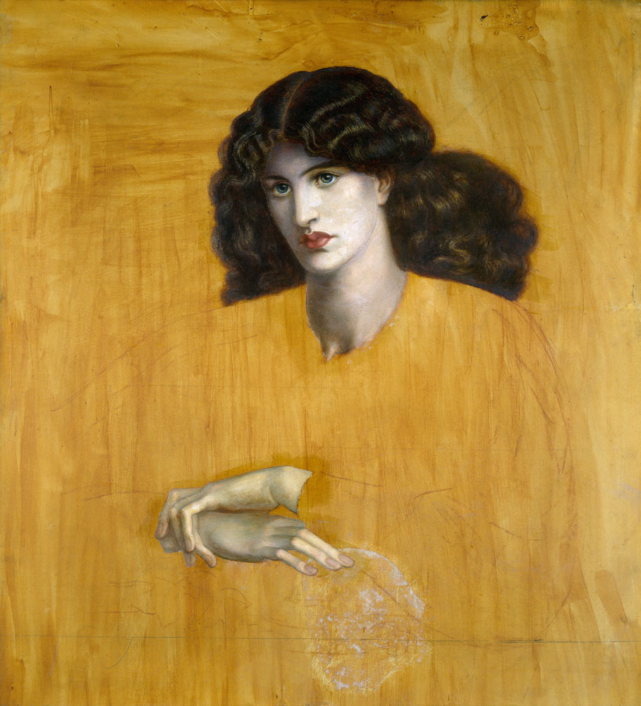 D.G.Rossetti / La Donna della Finestra. from Dante Gabriel Rossetti