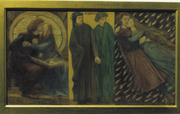 D.G.Rossetti, Paolo und Francesca from Dante Gabriel Rossetti