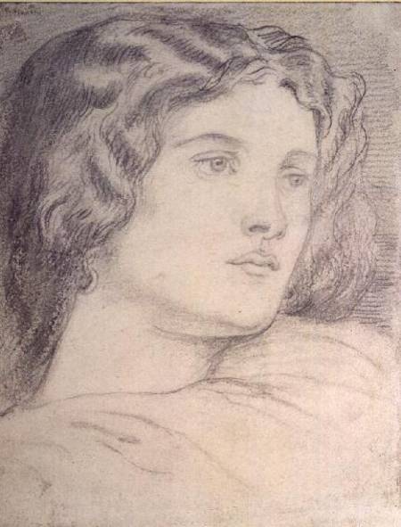 Portrait Head of Fanny Cornforth from Dante Gabriel Rossetti
