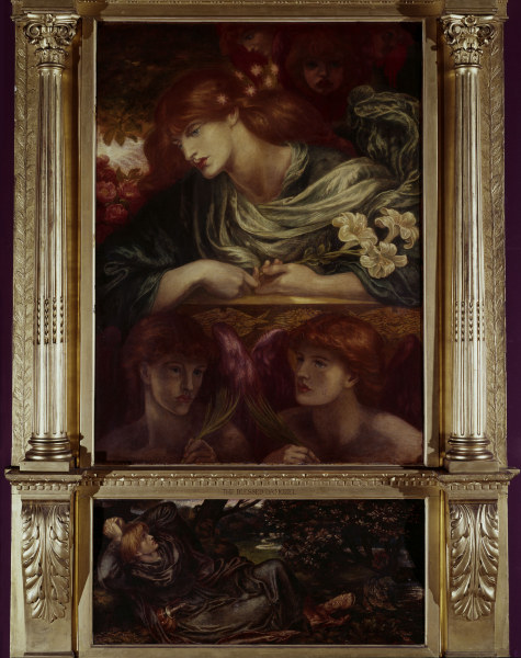 Rossetti / The Blessed Damozel, Painting from Dante Gabriel Rossetti