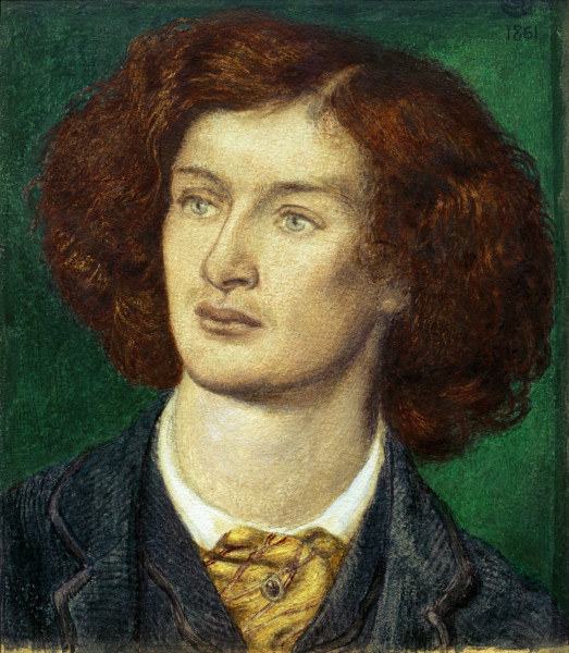 Swinburne / Drawing by D.G. Rossetti from Dante Gabriel Rossetti