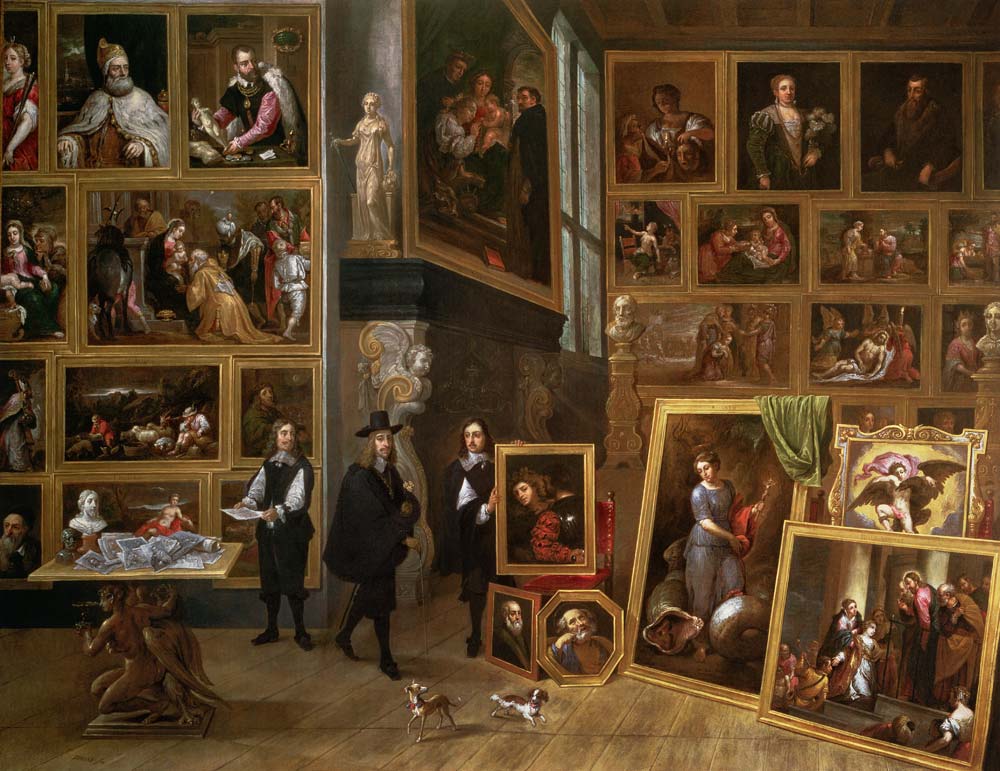 The Picture Gallery of Archduke Leopold Wilhelm (1614-61) from David Teniers