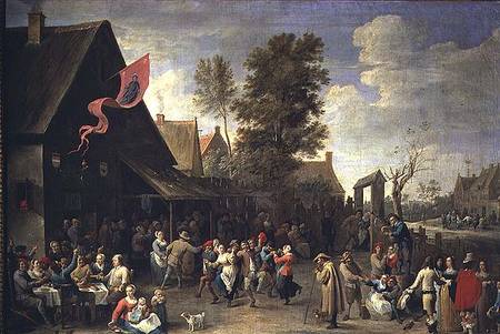 The Consecration of a Village Church from David Teniers
