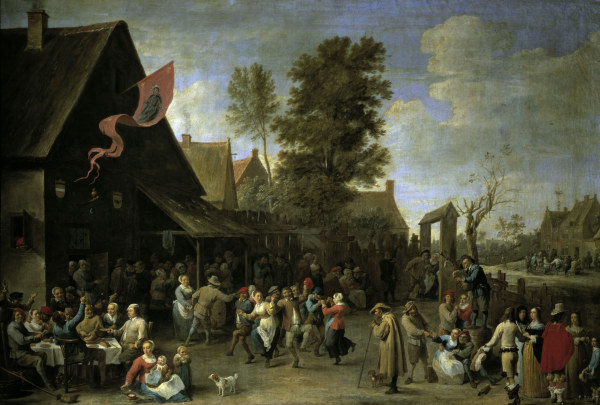 D. Teniers d.J., Peasant Fair from David Teniers