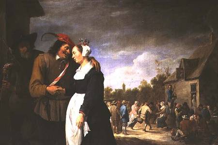 A Peasant Wedding from David Teniers