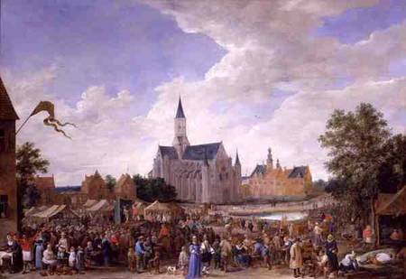The Potters' Fair at Ghent from David Teniers