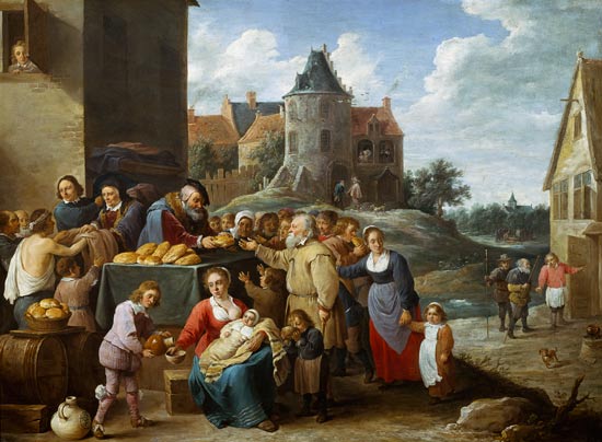 The Seven Acts of Mercy from David Teniers