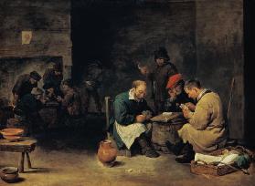 D.Teniers th.Y./ Card Players /Ptg./C17