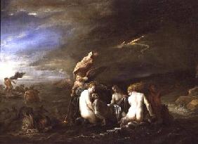 The Drowned Leander Borne by Nereids