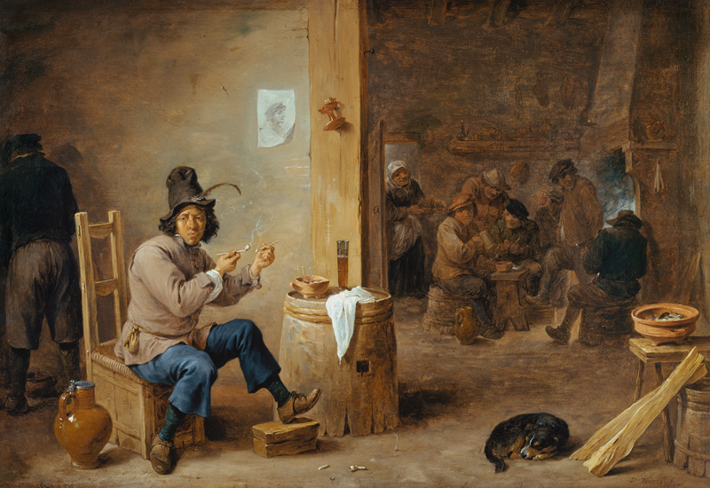 Smoker at an Inn from David Teniers d. J.