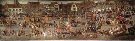 The Triumph of the Archduchess Isabella (1556-1633) in the Brussels Ommeganck of Sunday 31st May 161 from Denys van Alsloot