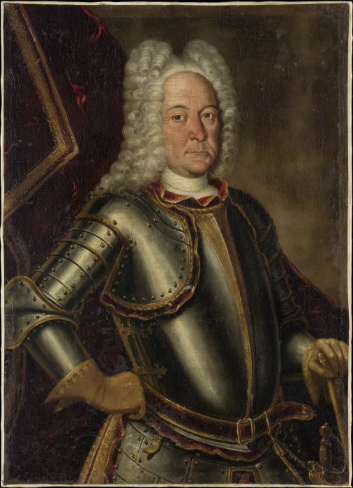 Portrait of Johann Hieronymus zum Jungen from Deutscher Meister um 1700/1710