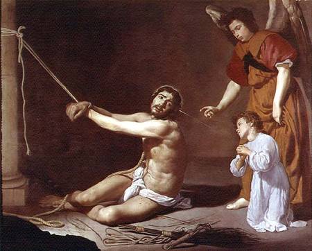 Christ After the Flagellation Contemplated by the Christian Soul from Diego Rodriguez de Silva y Velázquez