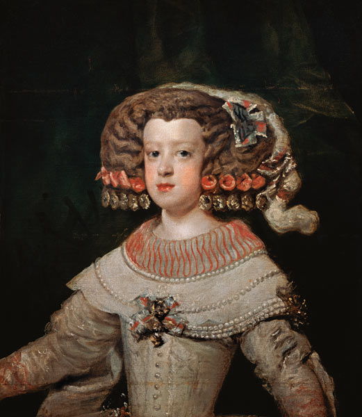 The infanta Maria Theresia. from Diego Rodriguez de Silva y Velázquez
