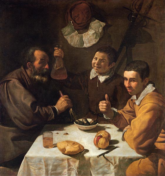 Breakfast. from Diego Rodriguez de Silva y Velázquez