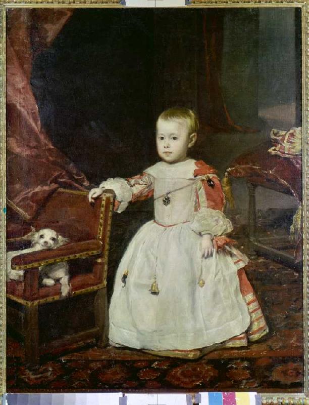 Infant Philipp Prosper from Diego Rodriguez de Silva y Velázquez