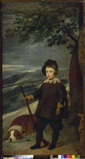 Prince Balthasar Carlos as a hunter
