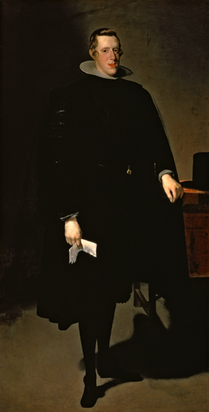Philip IV of Spain (1605-65) from Diego Rodriguez de Silva y Velázquez