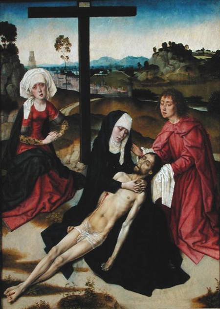 The Lamentation from Dieric Bouts the Elder