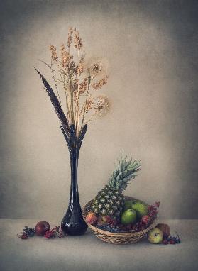 Winter with fruits