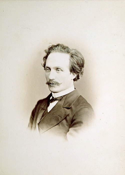 Portrait of the Pianist and Organist Alexander Winterberger (1834-1914) from Dimitrij Grigorjewitsch Lewizkij