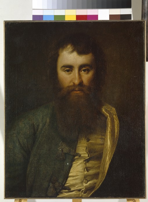 Portrait of Andrei Ivanovich Borisov from Dimitrij Grigorjewitsch Lewizkij