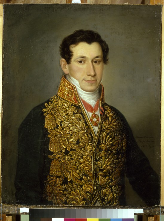 Portrait of Grigory Mitusov (1795-1871) from Dimitrij Grigorjewitsch Lewizkij