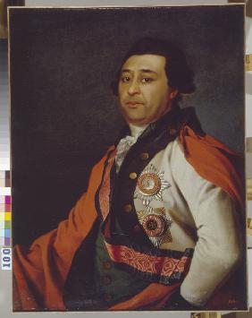 Portrait of Ivan Abramovich Gannibal (1735-1801)