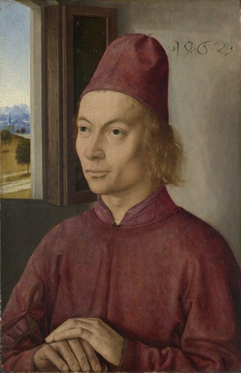 Portrait of a Man (Jan van Winckele?) from Dirck Bouts