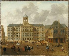 Das Rathaus von Amsterdam.
