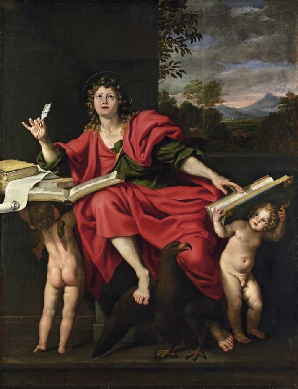 Der Evangelist Johannes. from Domenichino (eigentl. Domenico Zampieri)