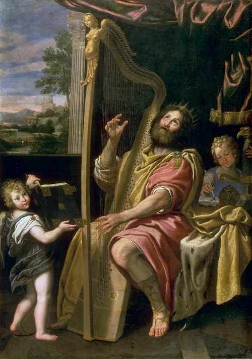 King David from Domenichino (eigentl. Domenico Zampieri)