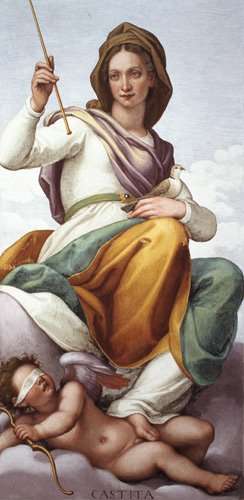 The Allegory of Chastity from Domenico Cresti Passignano