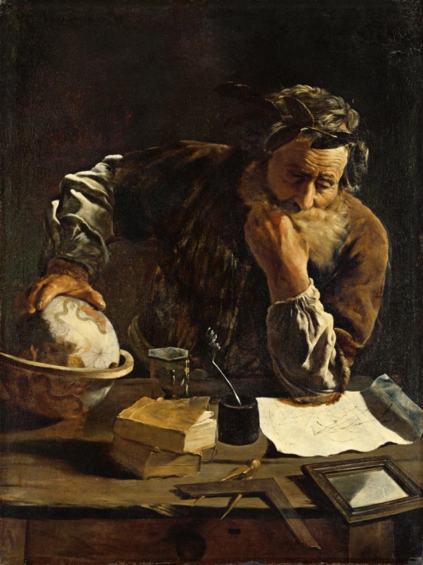 Archimedes from Domenico Fetti