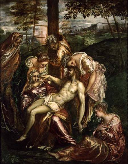 Descent from the Cross from Domenico Tintoretto