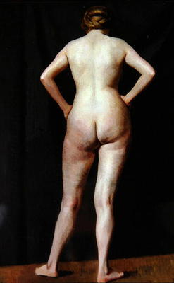 Female Figure Standing, 1913 (oil on canvas) from Dora Carrington