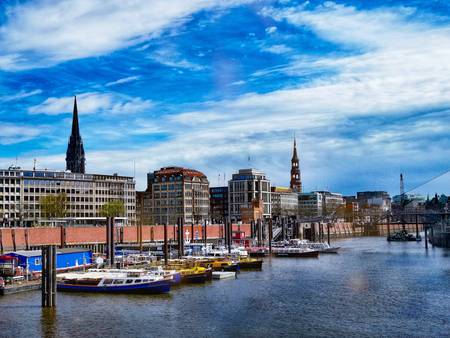 Frühlingstag in Hamburg