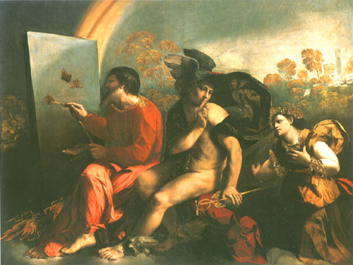 Jupiter, Mercury and the virtue from Dosso Dossi