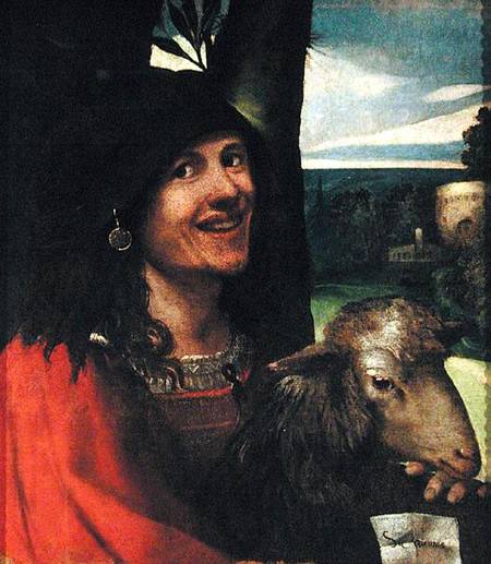 Portrait of a Court Jester from Dosso Dossi