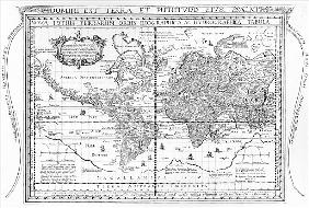 Nova Totius Terrarum Orbis Geographica Ac Hydrographica Tabula