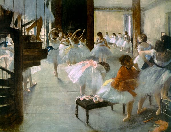 Ballet school from Edgar Degas