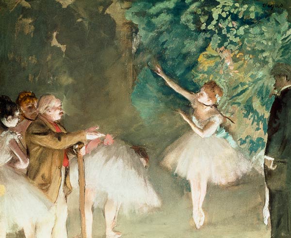 Ballet Practice from Edgar Degas