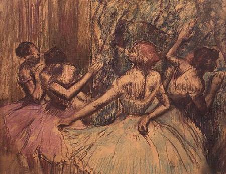 Dancers in the Wings from Edgar Degas