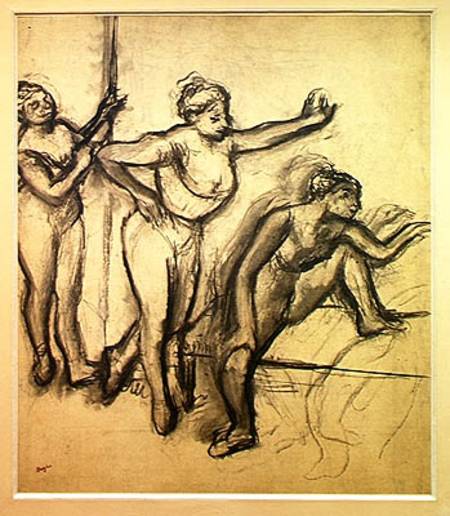 Three Dancers from Edgar Degas