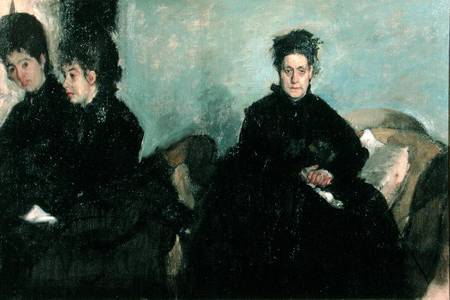 The Duchess de Montejasi and her daughters Elena and Camilla from Edgar Degas
